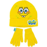 Superdrug SpongeBob SquarePants Kids Knitted Hat And Gloves Set- Buy online at McGrocer
