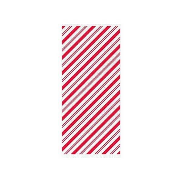 Unique Party Stripe Cellophane Gift Bag (Pack of 20)