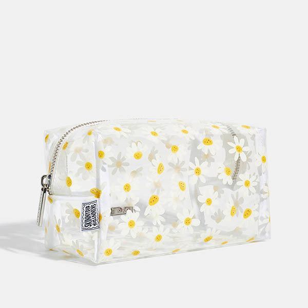 Skinnydip London Cute Daisy Makeup Bag 100% TPU