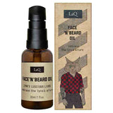 Superdrug LaQ Face'N' Beard Oil - LYNX 30ml- Buy online at McGrocer