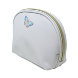 Danielle Creations Pastel Blue Butterfly Cosmetic Bag Small