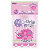 Superdrug Unique Party Ladybird 1st Birthday Party Bags (Pack of 8)- Buy online at McGrocer