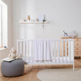 Martex Baby Cotton Leno Weave Cellular Blanket Small White