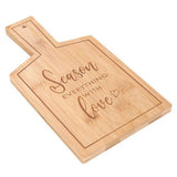 Something Different Season Love Bamboo Chopping Board