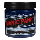 Superdrug Manic Panic High Voltage Hair Dye Shocking Blue 118ml- Buy online at McGrocer