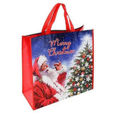 Superdrug Eurowrap Traditional Santa Jumbo Woven Gift Bag (Pack of 12)- Buy online at McGrocer