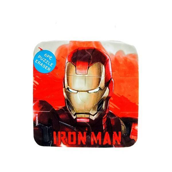Marvel Iron Man Puzzle Eraser (Pack of 6)