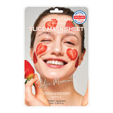 Superdrug Kocostar Slice Mask Makeup Prep Facial Mask - Strawberry slices- Buy online at McGrocer