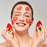 Kocostar Slice Mask Makeup Prep Facial Mask - Strawberry slices