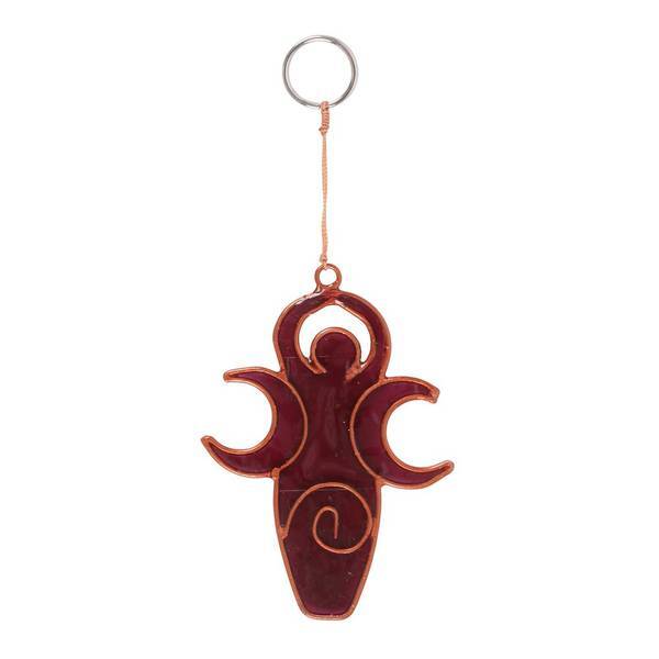 Something Different Triple Moon Goddess Suncatcher