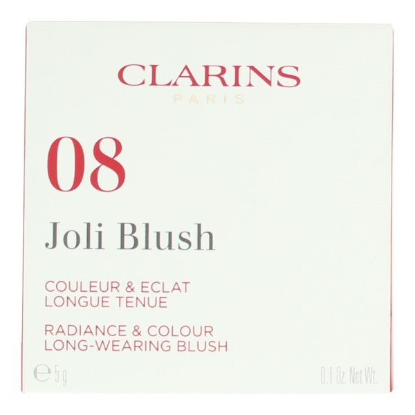 Clarins Joli Blush Radiance & Colour Blusher 5g - 08 Cheeky Mocha
