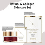 Erth Retinol Night Cream 50ml + Collagen Eye Pads + Hyaluronic Mask