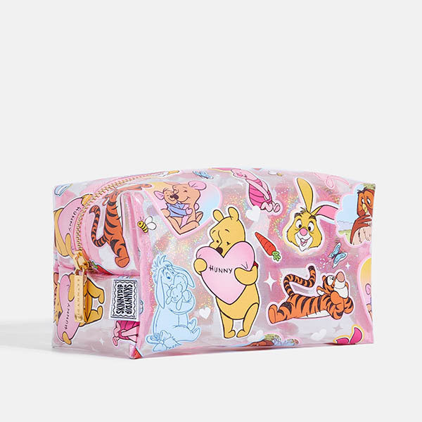 Skinnydip London Winnie the Pooh Cute Sticker Makeup Bag 100% TPU