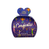 Superdrug The English Soap Company Mini Heart Guest Soap 3x20g- Congrats!- Buy online at McGrocer