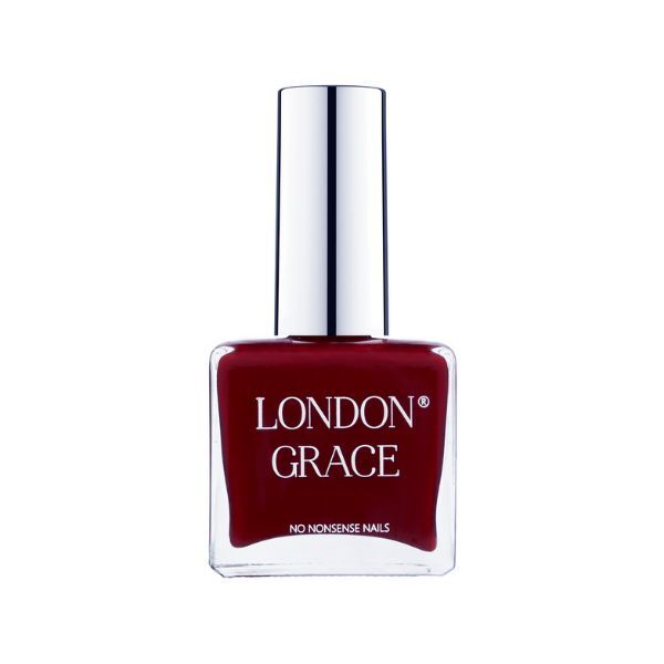 London Grace Scarlett Nail Polish Raspberry Red 12ml