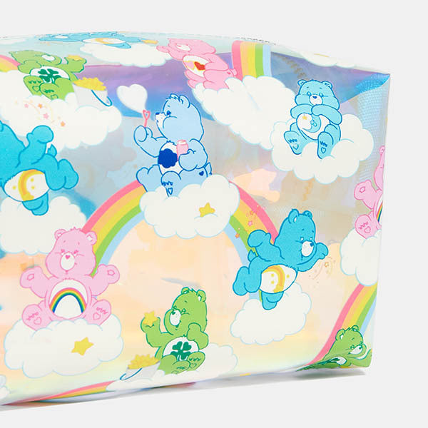 Skinnydip London Care Bears Rainbow Makeup Bag 100% TPU