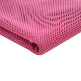 Livingandhome Quick Dry Towel - Rose Red