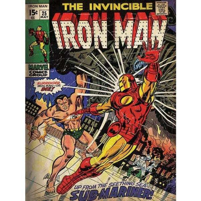 Superdrug Marvel Iron Man Submariner Canvas Print- Buy online at McGrocer