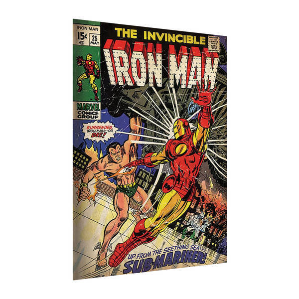 Marvel Iron Man Submariner Canvas Print