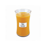 Woodwick Large Hearthwick Sea Salt Carmel Candle 16oz