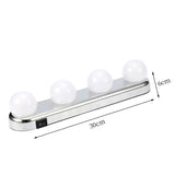 Livingandhome LED Vanity Lights for Mirror Battery Operated