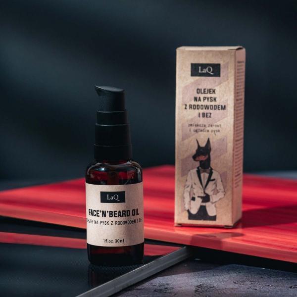 LaQ Face'N' Beard Oil - Doberman 30ml