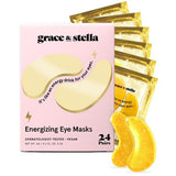 Grace & Stella - Under Eye Mask - Vegan - Gold - 24 Pairs