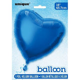 Superdrug Unique Party Heart Foil Balloon (Pack Of 5) (18in)- Buy online at McGrocer