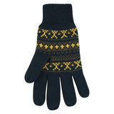 Mountain Warehouse Mens Thinsulate Fair Isle Gloves