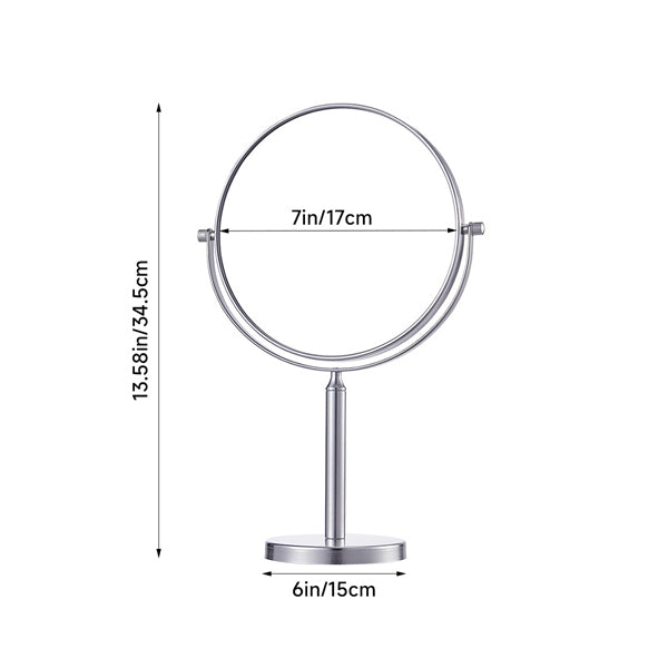 Livingandhome Double-Sided Tabletop Mirror