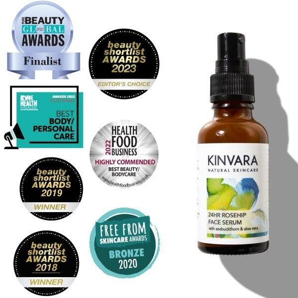 Kinvara 24hr Rosehip Face Serum 30ml