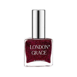 Superdrug London Grace Ruby Nail Polish Sparkly Red 12ml- Buy online at McGrocer