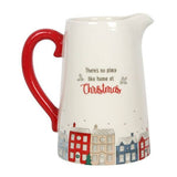 Superdrug Something Different Ceramic Christmas Village Flower Jug- Buy online at McGrocer