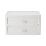 Superdrug Livingandhome 2-Tier Plastic Stackable Desktop Organiser- Buy online at McGrocer