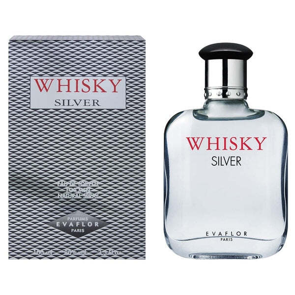 Evaflor Whisky Silver Eau de Toilette 100ml Spray
