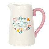 Superdrug Something Different If Mums Were Flowers Ceramic Jug- Buy online at McGrocer