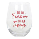 Superdrug Something Different Season To Get Tipsy Stemless Wine Glass- Buy online at McGrocer