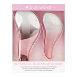 Superdrug Brushworks Detangling Hair Brush Duo Set- Buy online at McGrocer