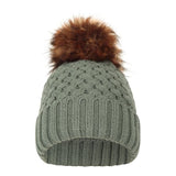 Superdrug Mountain Warehouse Womens Lisbon Pom Pom Borg Lined Beanie- Buy online at McGrocer