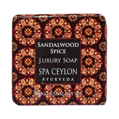 Superdrug SPA CEYLON Sandalwood Spice Luxury Soap -100g- Buy online at McGrocer