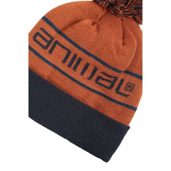 Animal Briggs Pom Pom Recycled Skiing Beanie