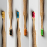 MyMouth Bamboo Toothbrush Medium Bristle Charcoal