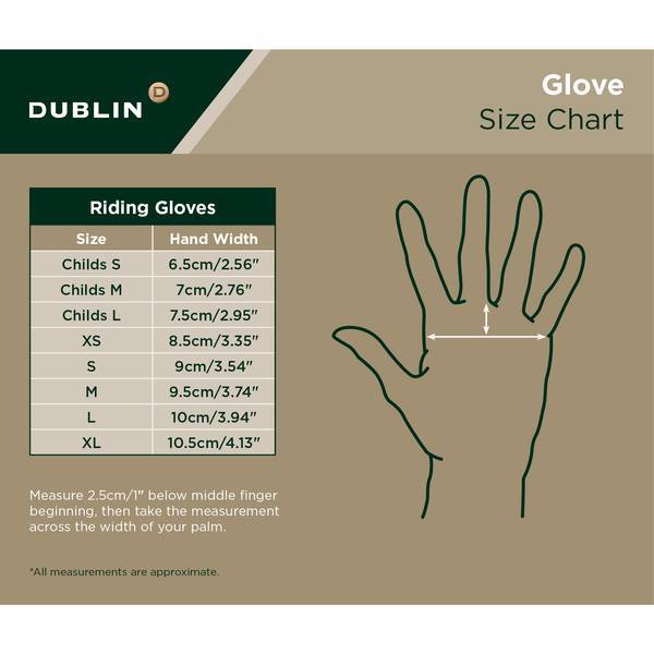Dublin Unisex Cool-it Gel Touch Fastening Riding Gloves