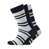 Superdrug Farah Mens Falton Striped Socks (Pack of 3)- Buy online at McGrocer