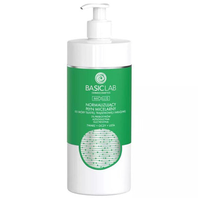 Superdrug BasicLab Micellar Water for Oily, Acne-prone skin 500ml- Buy online at McGrocer