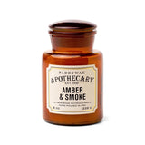 Superdrug Paddywax Soy Wax Glass Jar Candle Amber & Smoke- Buy online at McGrocer