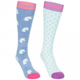 Superdrug Trespass Kids Replicate Ski Tube Sock (Pack Of 2) (11-2)- Buy online at McGrocer