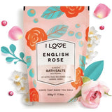 Superdrug I Love English Rose Scented Bath Salts 500g- Buy online at McGrocer