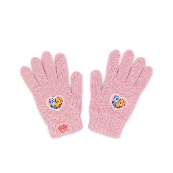 Paw Patrol Girls Friends Knitted Hat And Gloves Set
