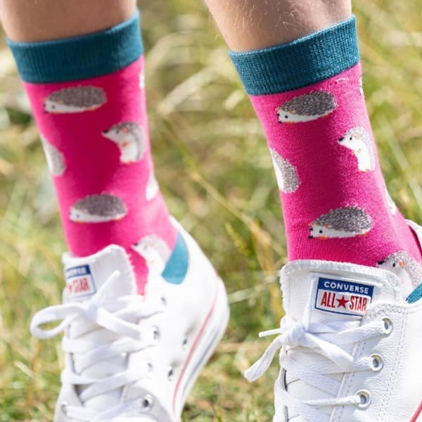 Ladies Animal Design Bamboo Socks 4-7